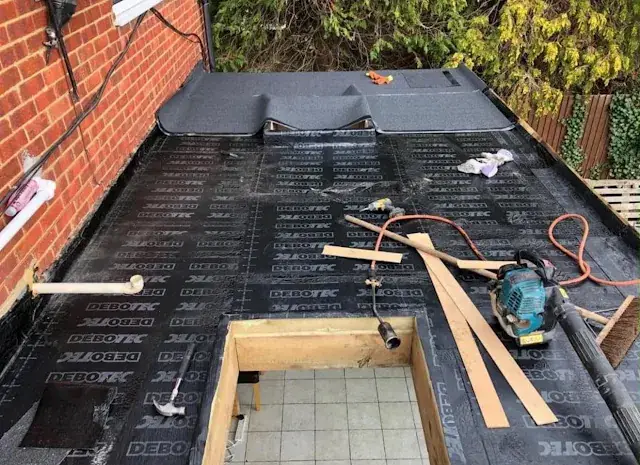 Flat roof installation by Yellowstone Roofing, Wiltshire 2