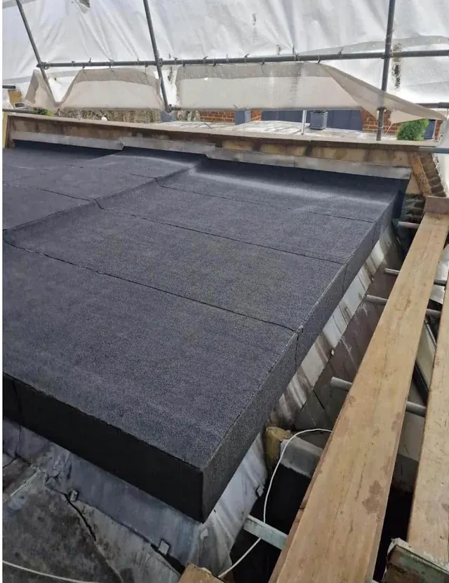 Flat roof installation by Yellowstone Roofing, Wiltshire 4