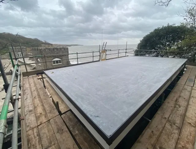 Flat roof installation by Yellowstone Roofing, Wiltshire 5