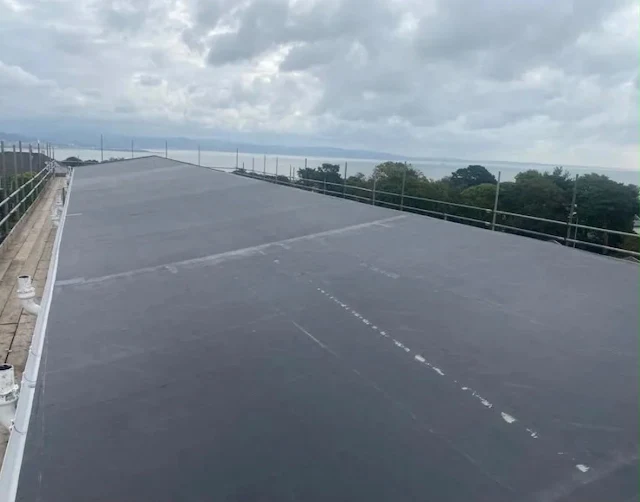 Flat roof installation by Yellowstone Roofing, Wiltshire 6