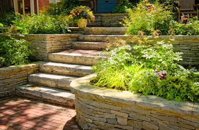 Garden wall by Yellowstone, Wiltshire 3