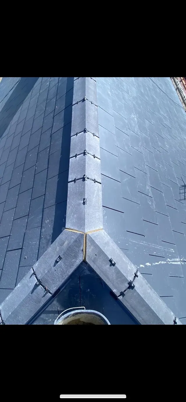 Natural slate roof by Yellowstone Roofing, Wiltshire 8