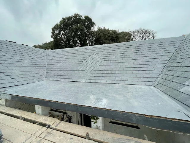 Natural slate roof by Yellowstone Roofing, Wiltshire 11